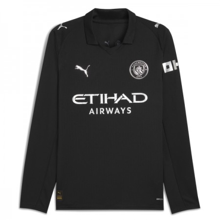 Manchester City Uitshirt 2025-26 Lange Mouw Manchester City Uitshirt 2025-26 Lange Mouw